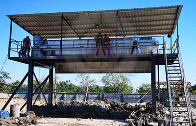 污泥壓干機成功解決污泥含水率居高不下的問題