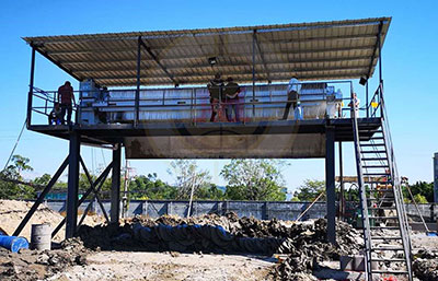 礦山洗砂怎么脫水，污泥脫水機可以脫干凈嗎