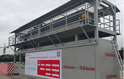 砂石廠移動洗砂污泥壓濾機(jī)機(jī)多少錢一臺？