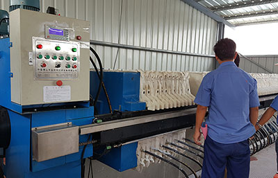 污泥隔膜壓濾機作業(yè)中噪聲的預防與消除