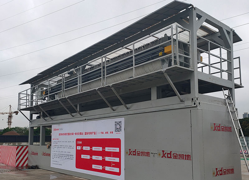 移動式泥漿壓濾機結構合理，性能完善