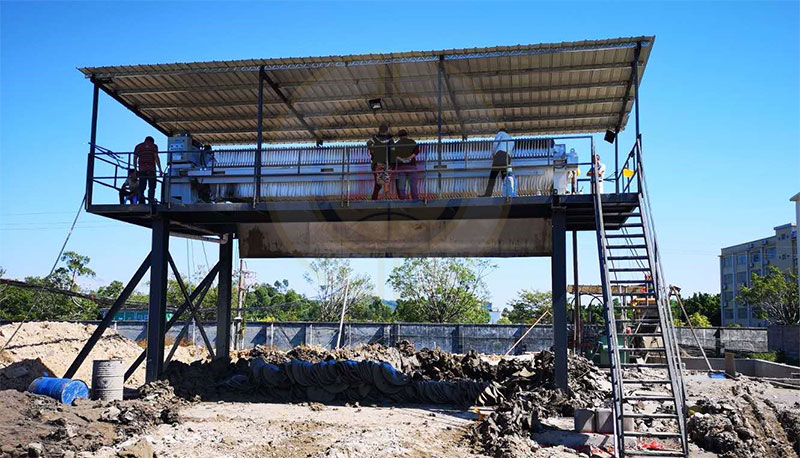 污泥壓濾機實現制砂零排放,洗沙尾礦處理好 污泥壓濾機實現制砂零排放,洗沙尾礦處理好