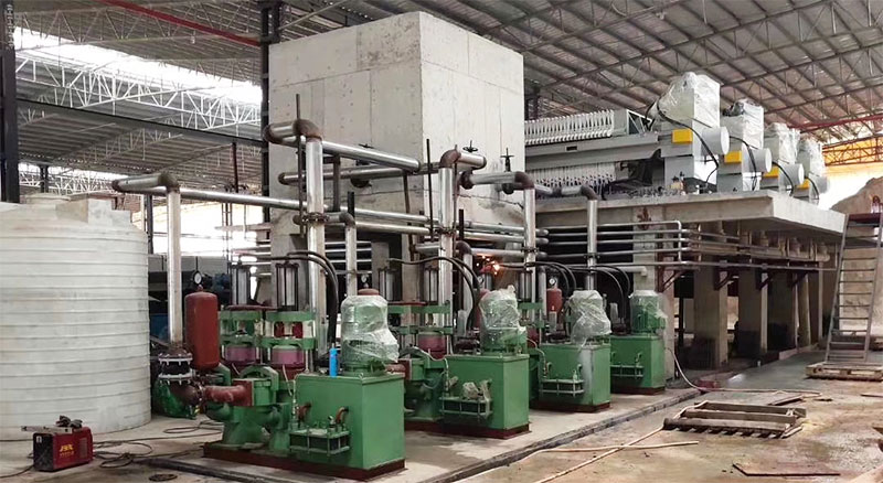 陶瓷原料泥漿脫水機處理