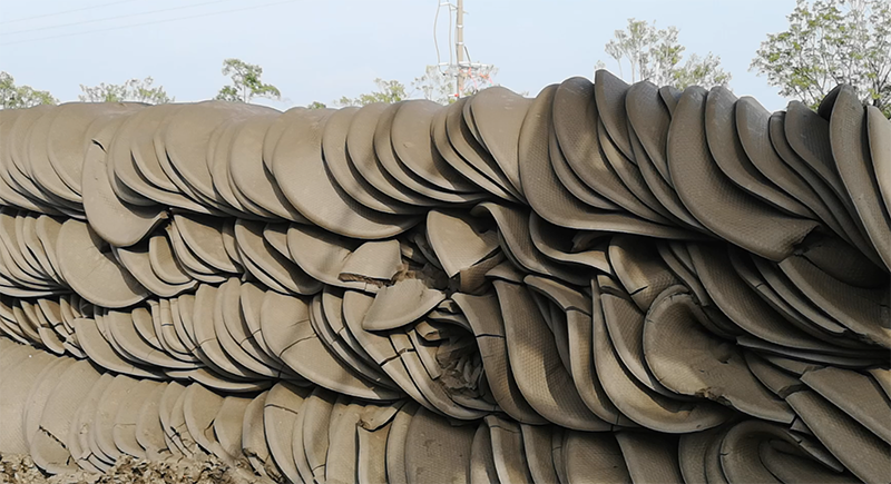 洗砂壓濾機壓濾后的泥餅